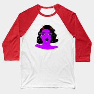 Alien girl Baseball T-Shirt